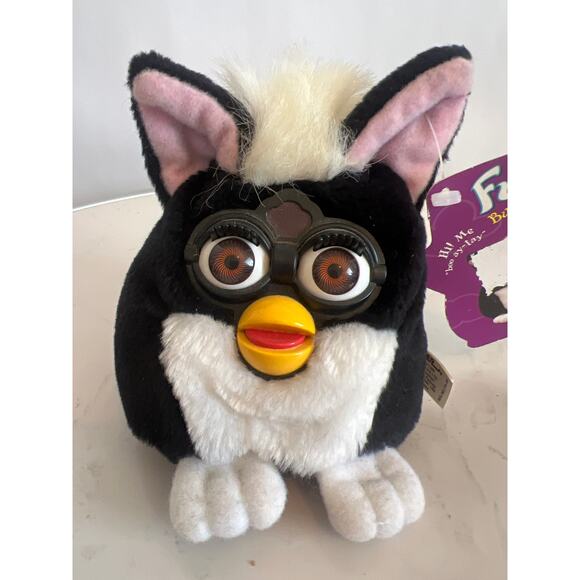 FURBY BUDDIES BEAN BAG PLUSH NON TALKING VERSION TOY VINTAGE 1999 NWT - Picture 2 of 9